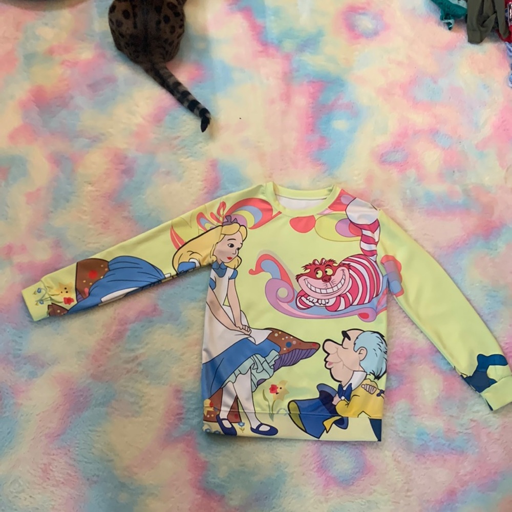 Alice in Wonderland Long Sleeve